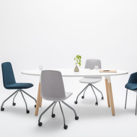 Table ovale L. 200 x 100 x 74cm 2