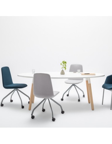 Table ovale L. 200 x 100 x 74cm