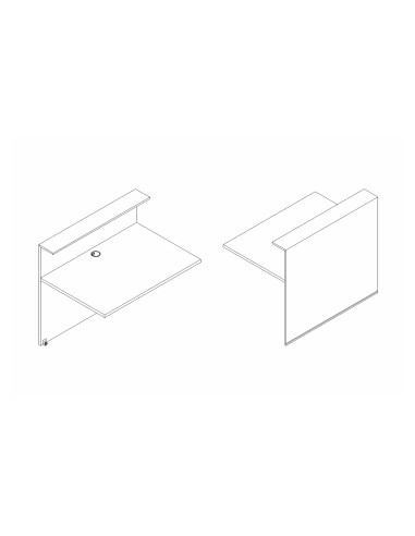 Elément linéaire L. 120 x P. 81,8 H. 109cm