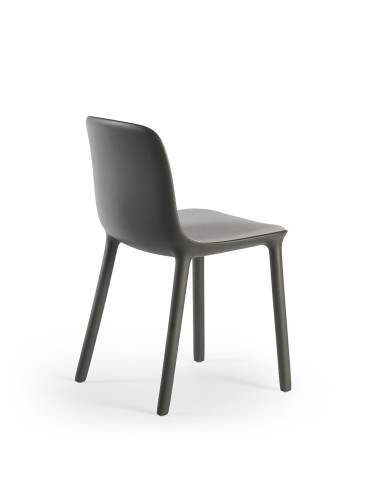 Chaise extérieure en plastique recyclé – modèle Freya monobloc