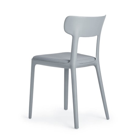 Chaise de salon écologique – assise tissu rembourrée Canova