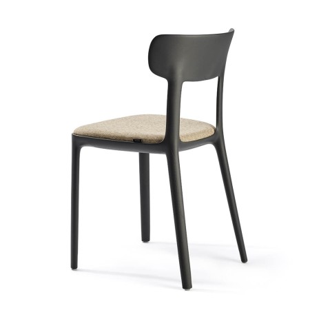 Chaise Canova avec tissu rembourré – matériaux durables et recyclés