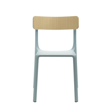 Chaise Ruelle – Mélange de métal et bois, offrant confort et élégance pour un intérieur contemporain