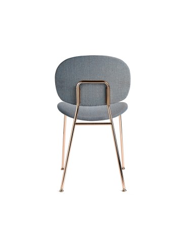 Tondina Pop – Chaise moderne en tissu, idéale pour salles à manger, bureaux ou espaces d’accueil