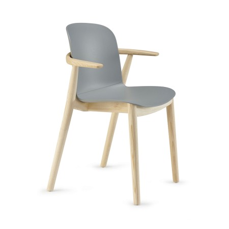 Chaise d’intérieur élégante avec accoudoirs ouverts – Relief