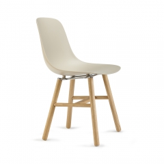 Chaise Pure Loop Mono Retro bois