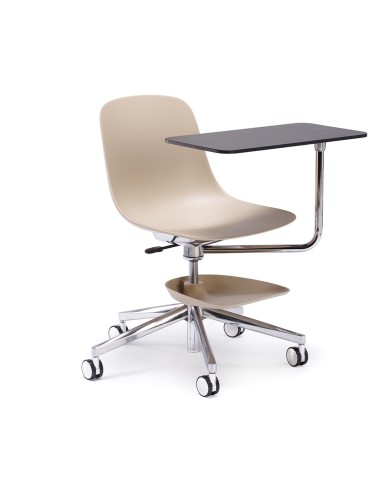 	Siège d'étude avec tablette écritoire beige Pure Loop Edu