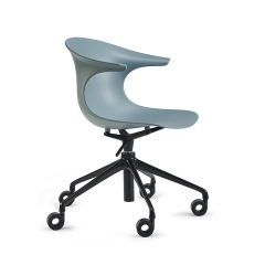 Chaise de réunion à roulettes hauteur réglable - Loop Mono - Infiniti Design