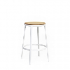 Tabouret assise en bois - Round&Round - Infiniti Design