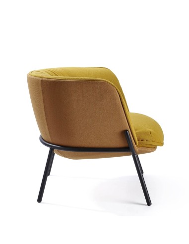 Fauteuil lounge design en tissus - confort maximal pour salle d'attente et accueil