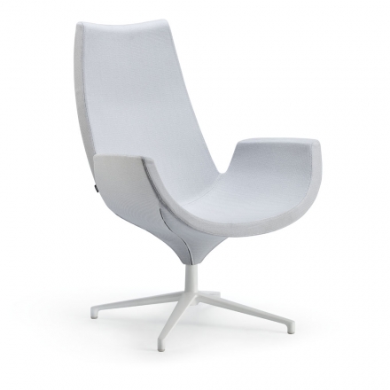 Fauteuil tissu dossier haut - Beetle - Infiniti Design