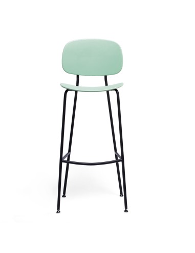 Tabouret de bar Tondina Pop – Design léger et graphique avec piètement métallique stable