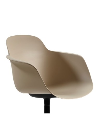 Chaise ergonomique de réunion avec coque plastique – Sicla