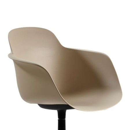 Chaise ergonomique de réunion avec coque plastique – Sicla