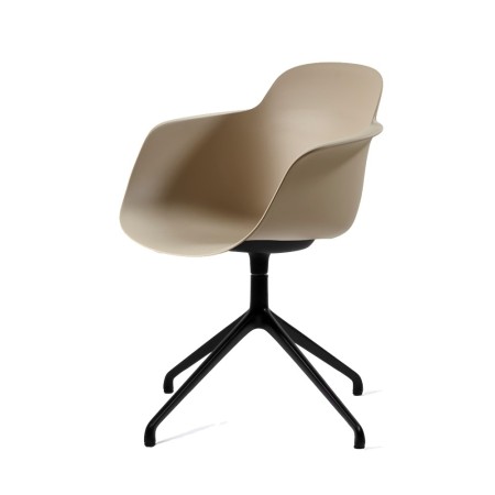 Chaise design Sicla avec base pivotante pour bureau