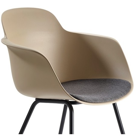 Assise confortable en tissu sur coque plastique – modèle Sicla