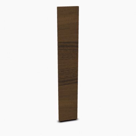 Pied gauche haut L. 18,2 x P. 2,8 x H. 109cm