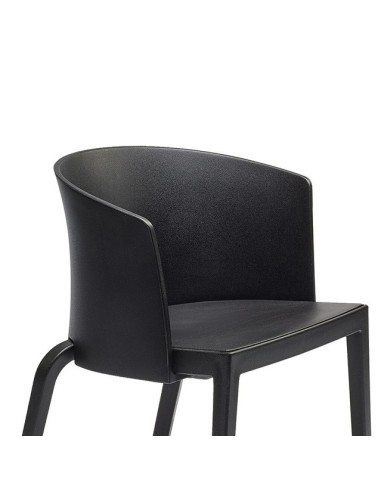 Assise de la Chaise BI en noir - professionnel et simple