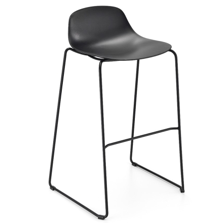 Tabouret haut pieds traineau - Pure Loop Mini - Infiniti Design