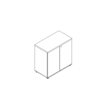 Rangement à portes battantes L. 80,1 x P. 43,2 - A2104HZ 2