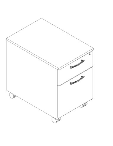 Caisson dossiers suspendus - KKT12 - MDD