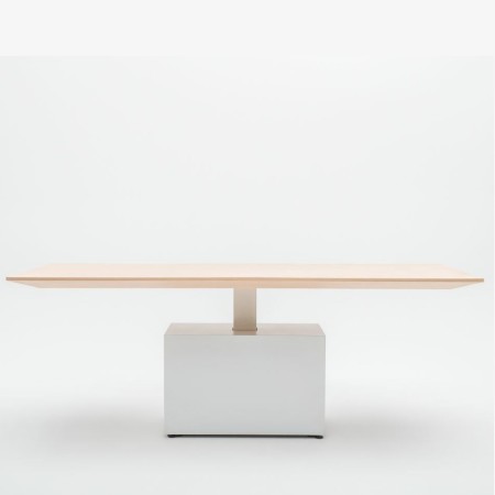 Table conférence assis-debout design - Gravity - GAV5 - MDD