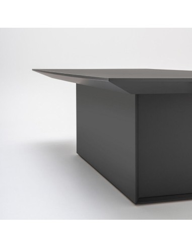 Table de réunion design L. 240 x P. 120cm x H. 75cm - GAV7 - MDD - Gravity