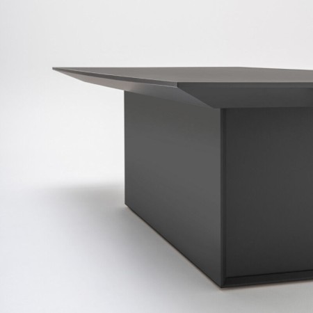 Table de réunion design L. 240 x P. 120cm x H. 75cm - GAV7 - MDD - Gravity