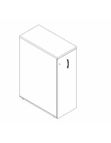 Caisson cargo haut - L. 40,2 x P. 80 x H. 112,9cm