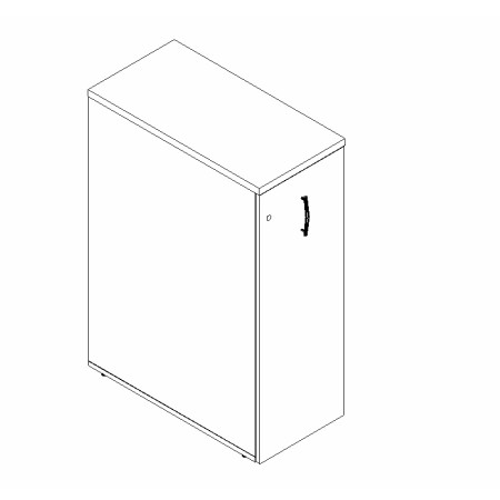 Caisson cargo haut - L. 40,2 x P. 80 x H. 112,9cm