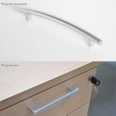 Réhausse armoire portes coulissantes L. 100 x P. 43,2 x H.75cm - A1P05 - MDD 2