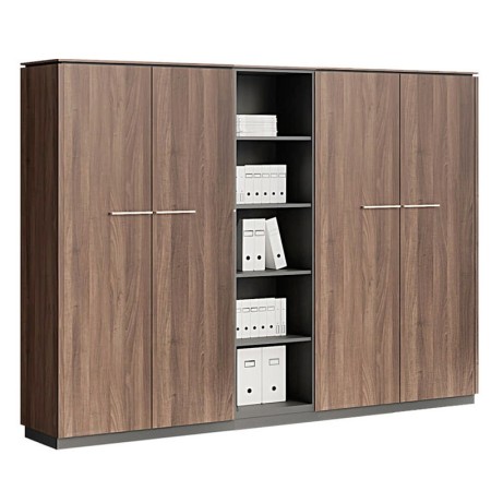 Armoire avec penderie L. 249,6 x H. 187,1 - X5129 - MDD - Status