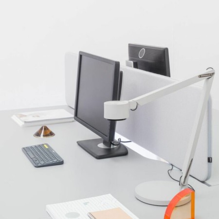 Panneau écran de bureau L. 119 x H. 35cm - ZUT12