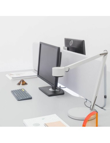 Ecran de séparation tissu pour bureau L. 160cm - ZUT16