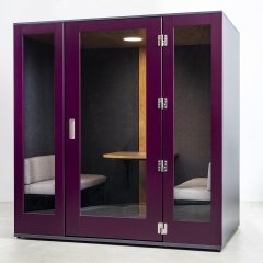 Meeting box - phone booths - 4 places - cabine acoustique bureau