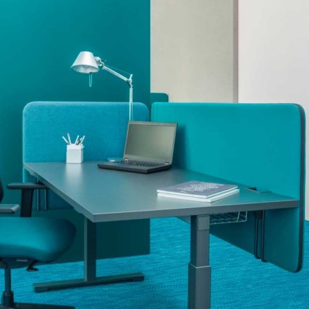 Cloisonnette acoustique L. 119 x H. 65cm - ZPS612