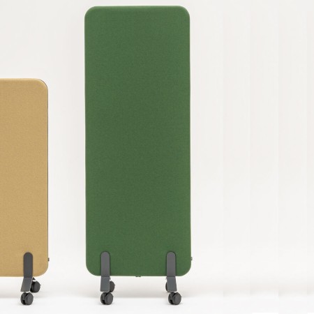 Séparation amovible de bureau sur roulettes -  ZW998 2