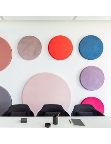 Panneau acoustique rond diamètre 60cm - MX10P