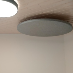 Panneau acoustique plafond suspendu rond diamètre 90cm - MX11S