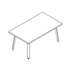 Table basse L. 120 x 70cm - Ogi A - MDD - PLF17