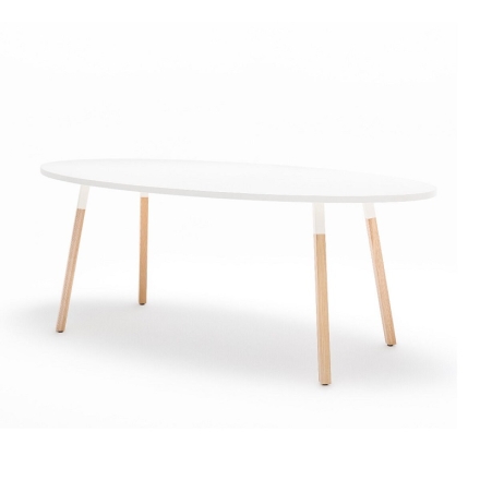 Table ovale L. 200 x 100 x 74cm