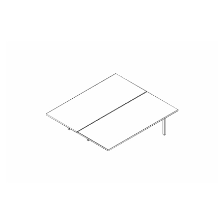 Ogi bench, L. 180 x P. 161 x H. 74cm, suivant -  BOX68