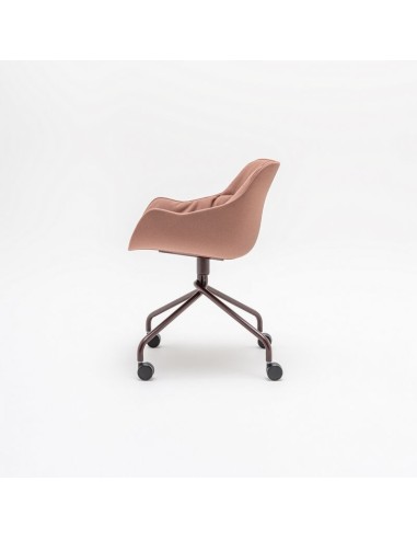 Baltic soft duo - assise rembourrée pieds étoile sur roulettes
