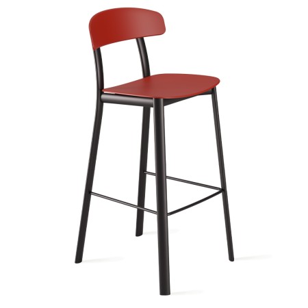 Feluca Pop – Tabouret haut design pour bar, alliant confort, stabilité et esthétique moderne