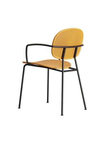 Chaise outdoor Tondina Slim – Style contemporain avec accoudoirs, parfaite pour une terrasse élégante