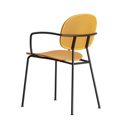 Chaise outdoor Tondina Slim – Style contemporain avec accoudoirs, parfaite pour une terrasse élégante