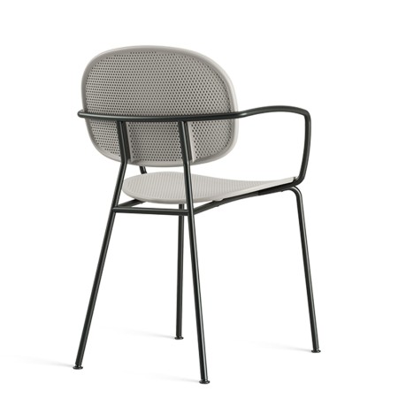 Tondina Slim – Chaise d’extérieur avec structure en métal et accoudoirs, alliant confort et durabilité