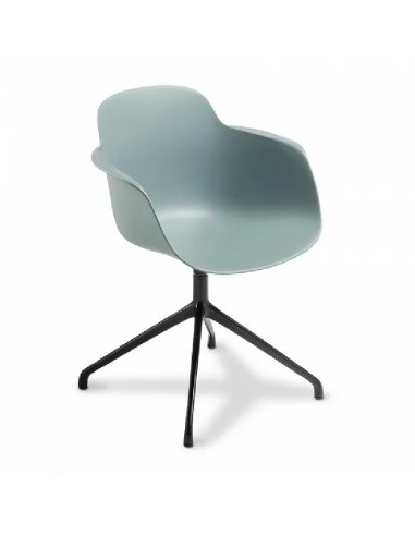 Chaise pivotante 4 branches en métal – modèle Sicla