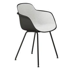Chaise contemporaine coque design Sicla - 5040-4LGT - Infiniti