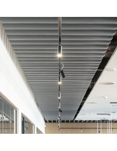 Panneau acoustique verticaux - fixation au plafond - classe acoustique A - Sonic - MDD
